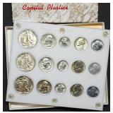 1943 PDS US Silver Type Set in Capital Holder Gem!
