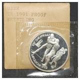 1991 Soviet Russia Olympics Proof Ruble