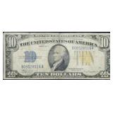 1934 A $10 North Africa Silver Certificate WW2