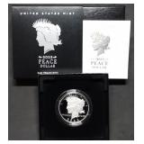 2023 Proof Peace Silver Dollar MIB