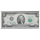 1976 $2 FRN Chicago IL Crisp Unc