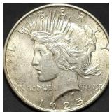 1925 Peace Silver Dollar BU