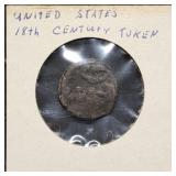 United States 18th Century Trade / Plantation Toke