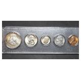 1962 US Silver Type Set in Holder BU