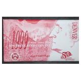 1999 Denver 10-Coin Mint Set in Envelope