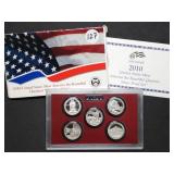 2010 America the Beautiful Quarter Silver Proof Se