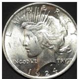 1924 Peace Silver Dollar Gem BU