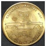 1955 GM 50 Millionth Car Commemorative Medal