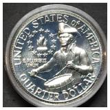 1976 Bicentennial Proof Silver Drummer Boy Quarter
