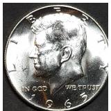 1965 Kennedy 40% Silver Half Dollar Gem BU