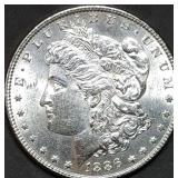 1886 Morgan Silver Dollar Gem BU