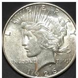 1926-S Peace Silver Dollar BU Nice