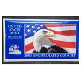 2003 Philadelphia 10-Coin Mint Set in Envelope