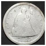 1875-S Silver Twenty Cent Piece