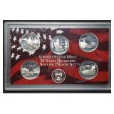 2003 Statehood Quarters Silver Proof Set