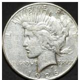1926-S Peace Silver Dollar