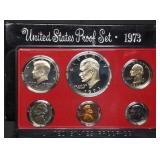 1973 US Mint Proof Set w/ Ike Dollar