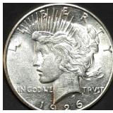 1926-S Peace Silver Dollar BU