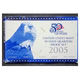 2005 Statehood Quarter Proof Set MIB