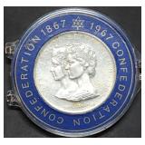 1867-1967 Canada Centennial Silver Medal
