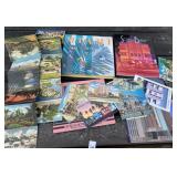Lot of Postcards & Travelbooks