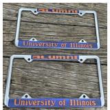 U of I License Plate Brackets
