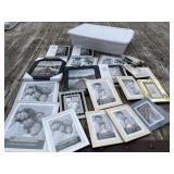 Larg Lot of Picture Frames