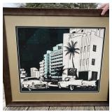 Framed Artist Signed Print