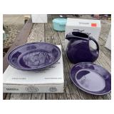 3pc Fiesta Dinnerware