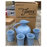 Fiesta Carafe & Tumblers