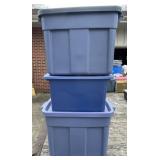 3 - Totes w/ Lids