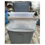 4 - Totes w/ Lids