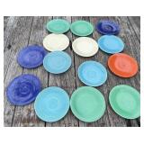 Lot of Fiesta Saucers