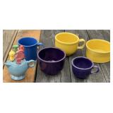 Lot of Fiestaware inc/ Mugs & Bowl