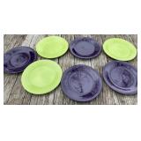 7 - Fiesta 10-1/2" Dinner Plates