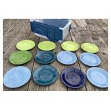 Large Lot of Fiesta 7" Plates