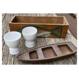 Egg Cups, Boat & More