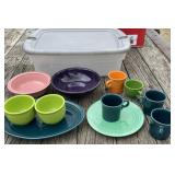 Tote of Fiesta inc/ Bowls & Mugs