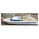 34" Wooden Model Boat