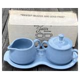 Fiesta Creamer  & Sugar Dish
