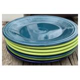 7 - Fiesta 10-1/2" Dinner Plates