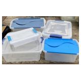 Storage Totes w/ Lids
