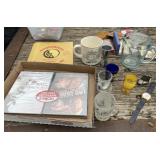 Shot Glasses, Measuring Cups, Watch