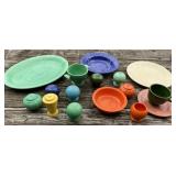 Lot of Fiestaware inc/ Shakers
