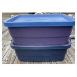 2 - Totes w/ Lids