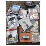 Tote w/ Lid Full of DVDs
