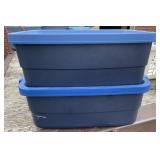 2 - Totes w/ Lids