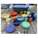 Large Lot of Fiesta inc/ Tumblers
