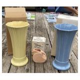 New Fiestaware inc/ Vases