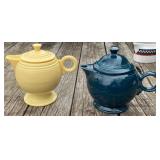 2 - Fiesta Tea Pots